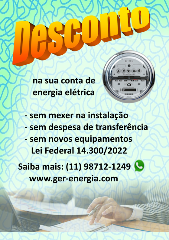 Banner Econômia na Conta de Energia